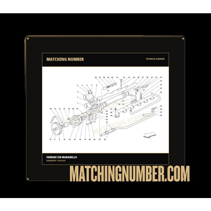O-ring gasket Ø 39.34 × 2.62 Ferrari 141250