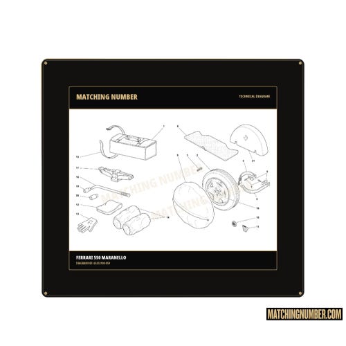 Ferrari 65253100 Accessory Bag