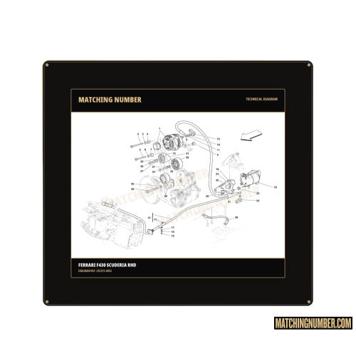 Dayco PV-K type 6-groove belt Ferrari 235315