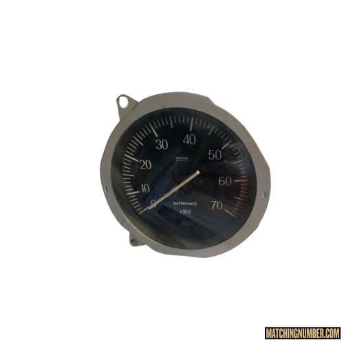 Lancia Flavia coupé 2000 4-speed electronic tachometer