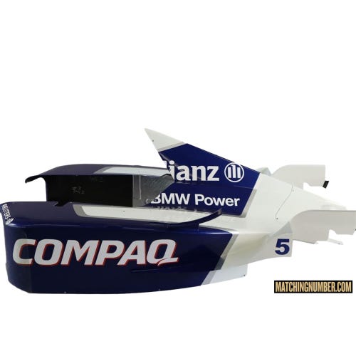 Engine cover with side panels BMW Williams FW23 Formula 1