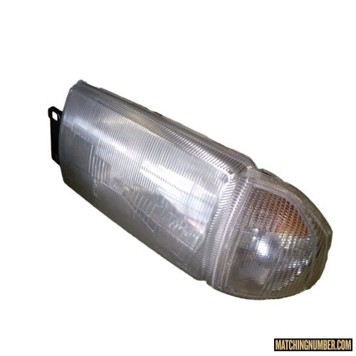 Left front headlight