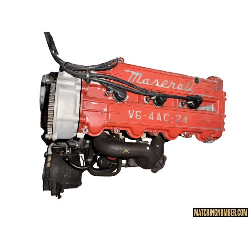 Maserati V6 24v twin-turbo engine