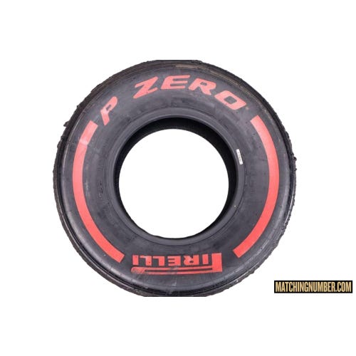 Formula 1 Tyres Pirelli P Zero Red / Soft Compound