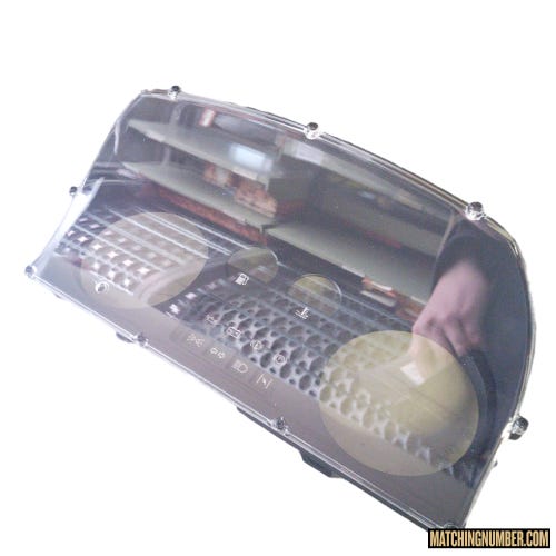 Internal dashboard frame