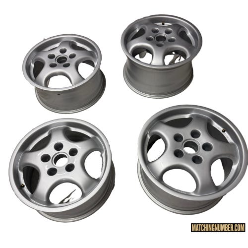 Set Cerchi Originali Porsche 911 964 Carrera RS in Magnesio SM
