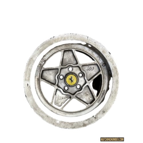 Complete set of 4 Cromodora Ferrari 400 and 400 GT 17x7.5 rims