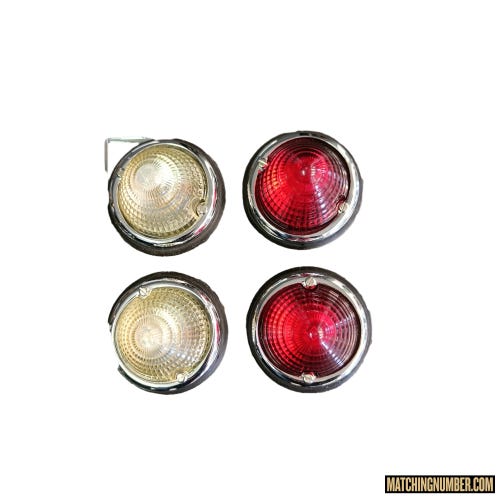 Porsche 356 tail lights set