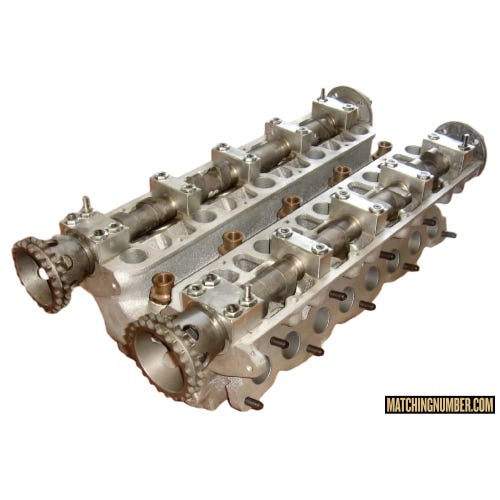 Abarth 4-valve cylinder head new complete