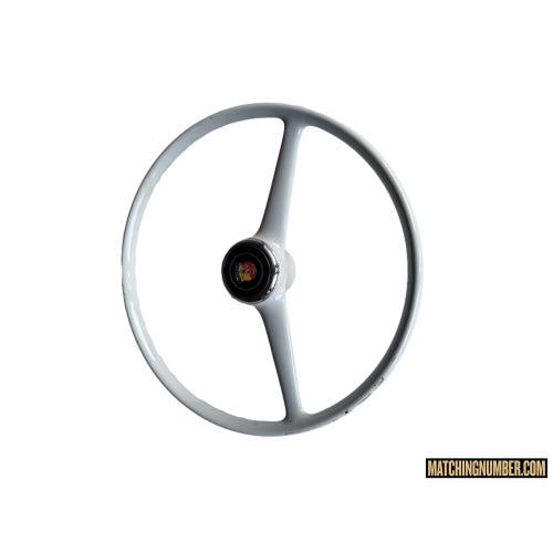 Fiat 600D steering wheel