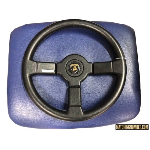 Lamborghini LM002 steering wheel