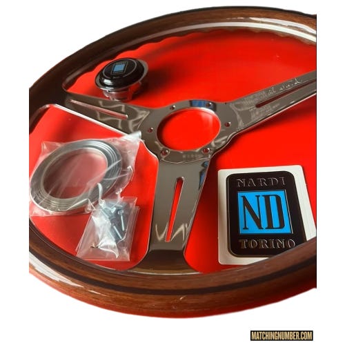Original Nardi Classic 36cm steering wheel