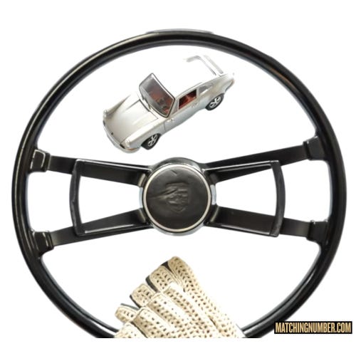 Porsche 911 S 2000 carburetor steering wheel