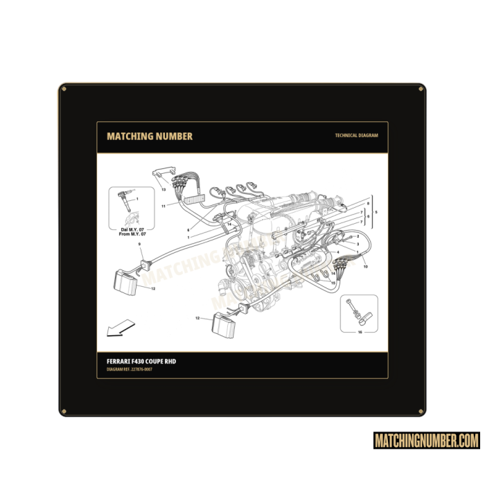 Bobina di accensione high end Ferrari 227876