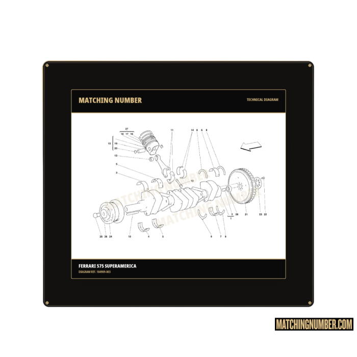 Ferrari 184909 Piston Pin Bushing