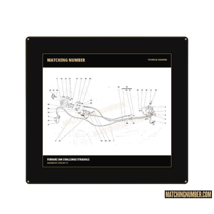 Prancing Horse 17 × 25 Ferrari 67642200