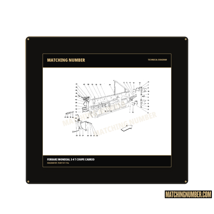 Chiave grezza profilo 2 porte Mondial/8 Ferrari 95401147