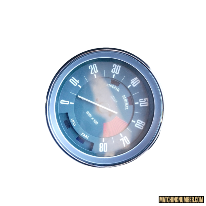 Tachometer watches over Giulia super