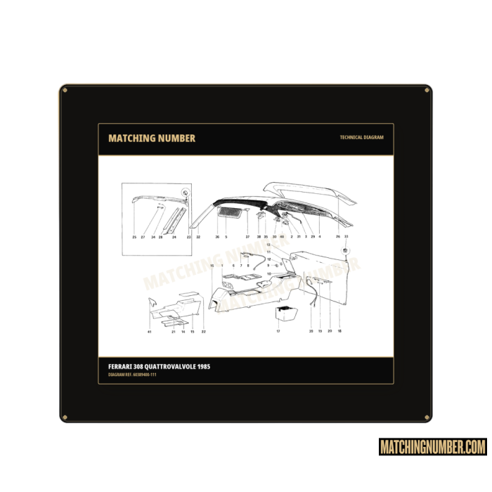 Coppia serrature Spider USA Ferrari 60389400