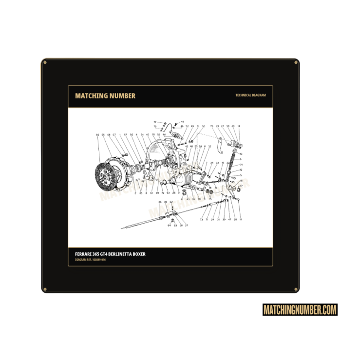 Ferrari 100849 Clutch Thrust Bearing