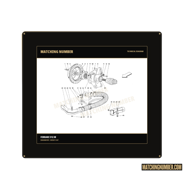 Nut M6 × 6 Ferrari 14058411