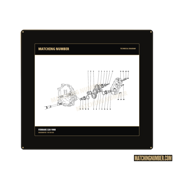 Ferrari 105138 Gasket