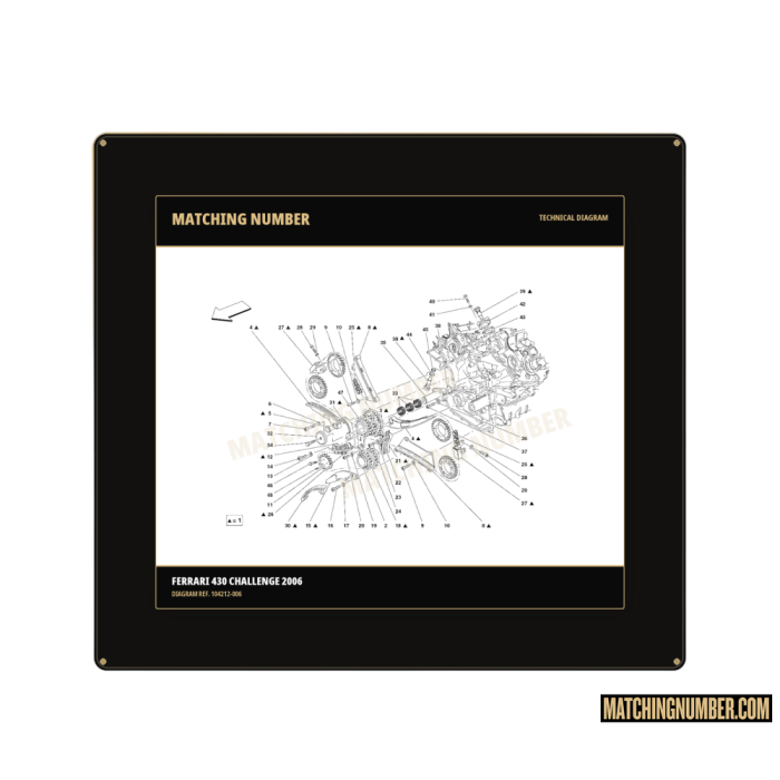 Guarnizione O-ring Ø 29,82 × 2,62 Ferrari 104212