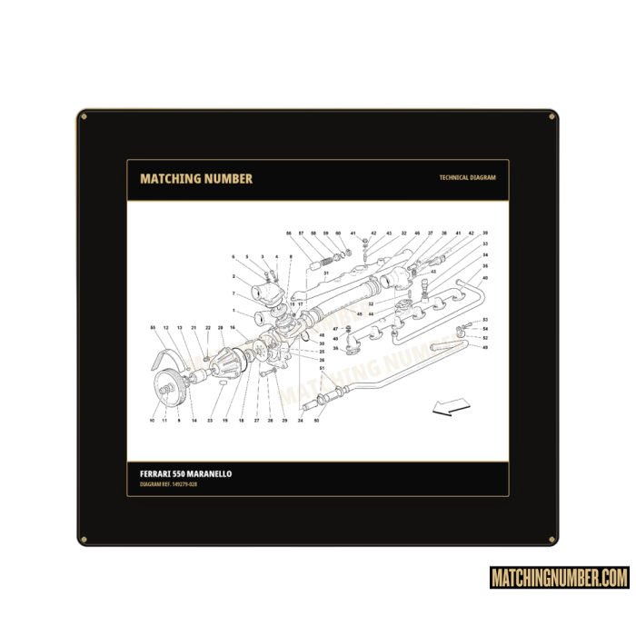 O-ring gasket Ø 60.05 × 1.78 Ferrari 149279