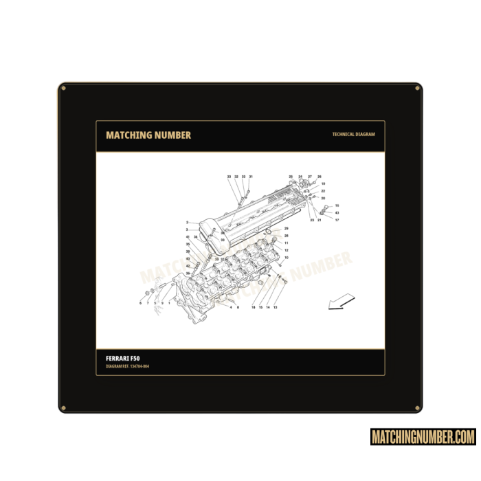 Guarnizione O-ring Ø 7,66 × 1,78 Ferrari 134704