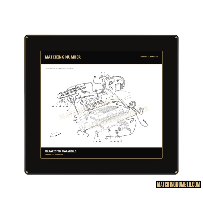 Guarnizione O-ring Ø 7,8 × 3,6 Ferrari 133902