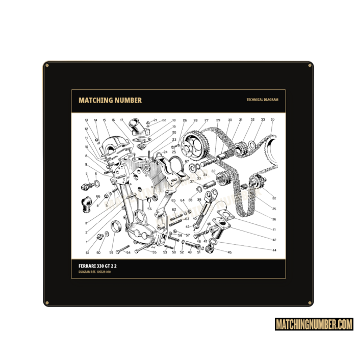 Guarnizione O-ring Ø 9,92 × 2,62 Ferrari 105329