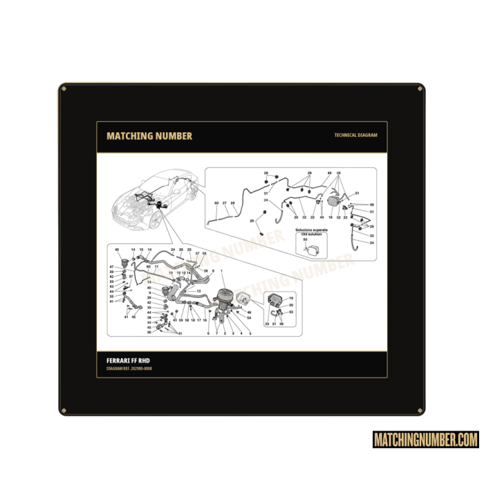 Ferrari 202980 Secondary Air Pipe Gasket