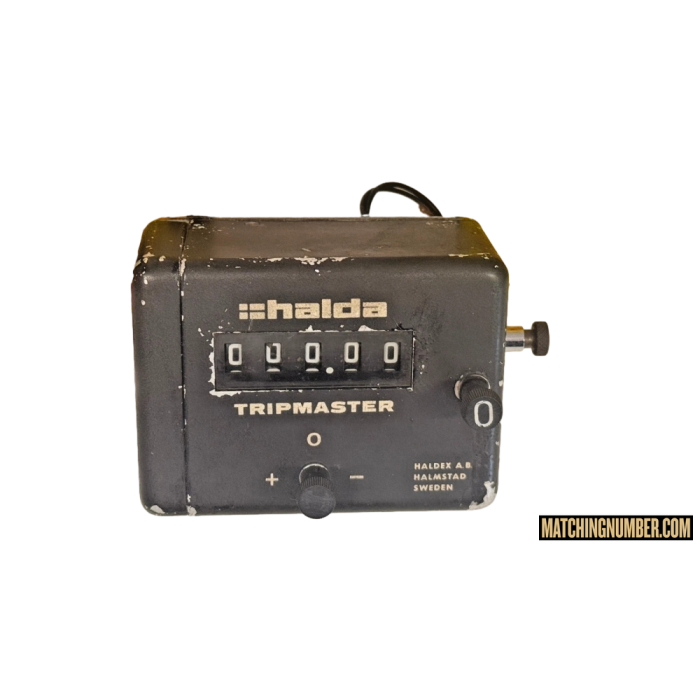 Halda Tripmaster TRM 1 Prima Versione Cassa Alluminio
