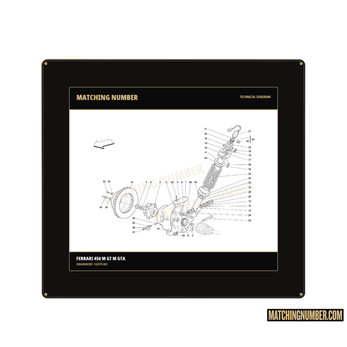 Molletta su supporto attuatore Ferrari 142079