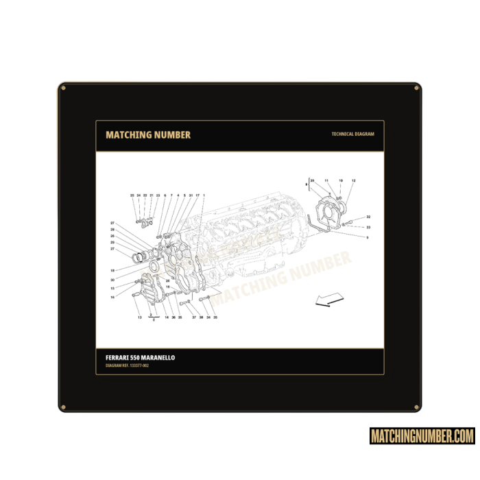 Rondella conica Ø 45-51,5 × 0,35 Ferrari 133377