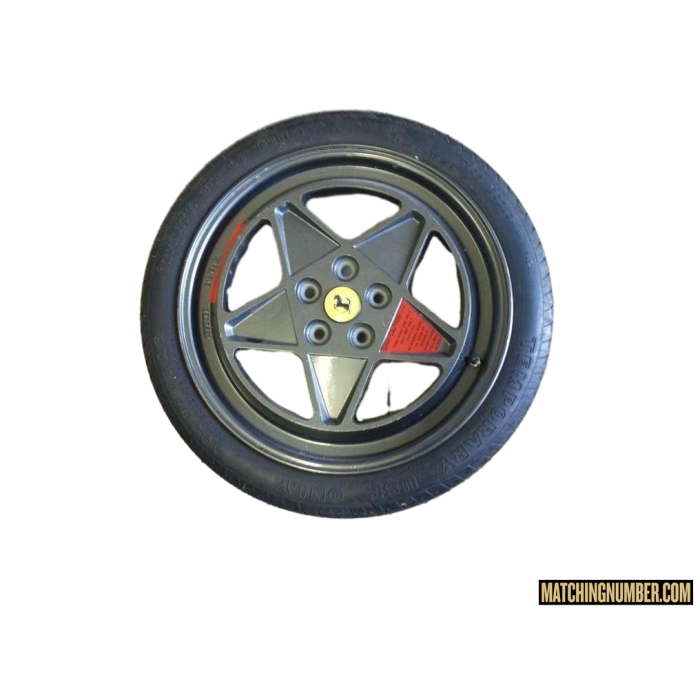 Ferrari 328 GTS spare wheel