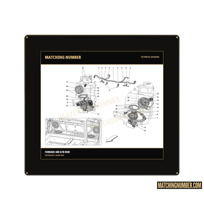 Sensore livello carburante TSG 1,3, 80° Ferrari 305808