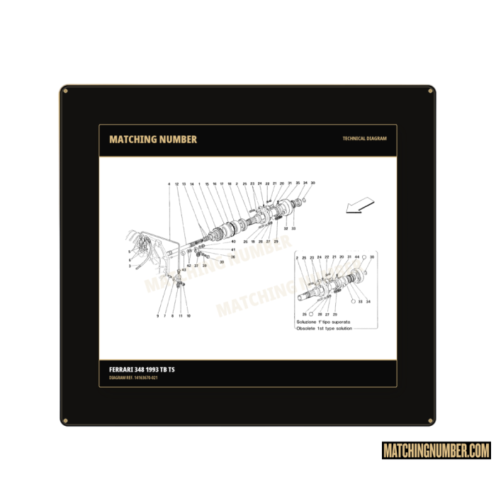 Spina elastica Ø 4 × 14 Ferrari 14163670