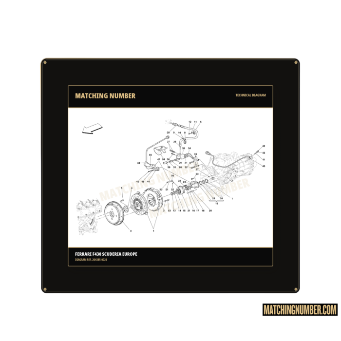 Vite a testa cilindrica con esagono incassato M6 × 65 (rullata) Ferrari 204385