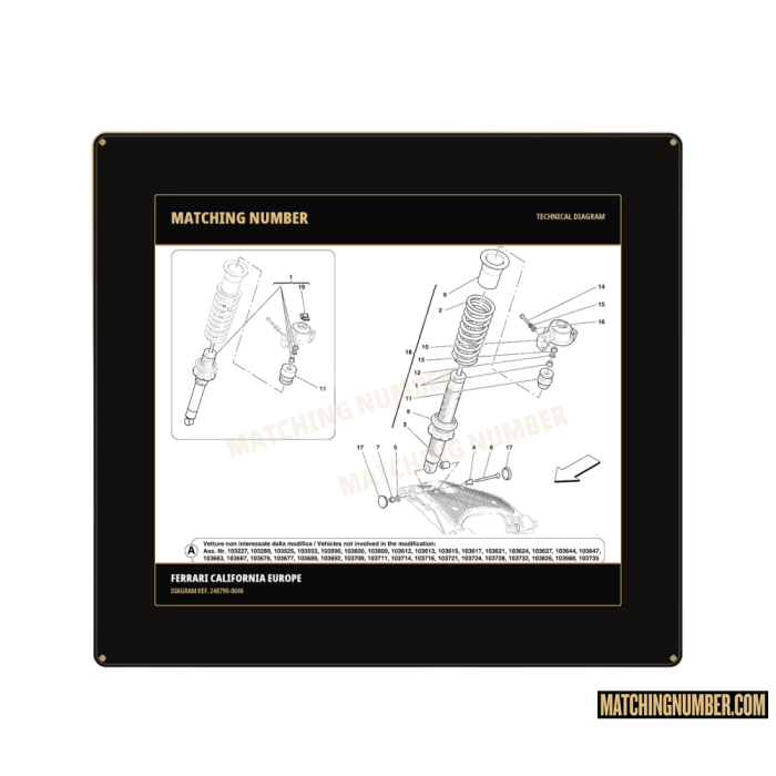 Vite a testa esagonale M12 × 1,25 × 50 con rondella imperdibile Ferrari 248790